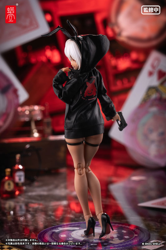 [Exclusive Sale] "G.N.PROJECT" Option Costume Sune-chan Hoodie (Matte Black Ver.) (DOLL ACCESSORY)(Provisional Pre-order)