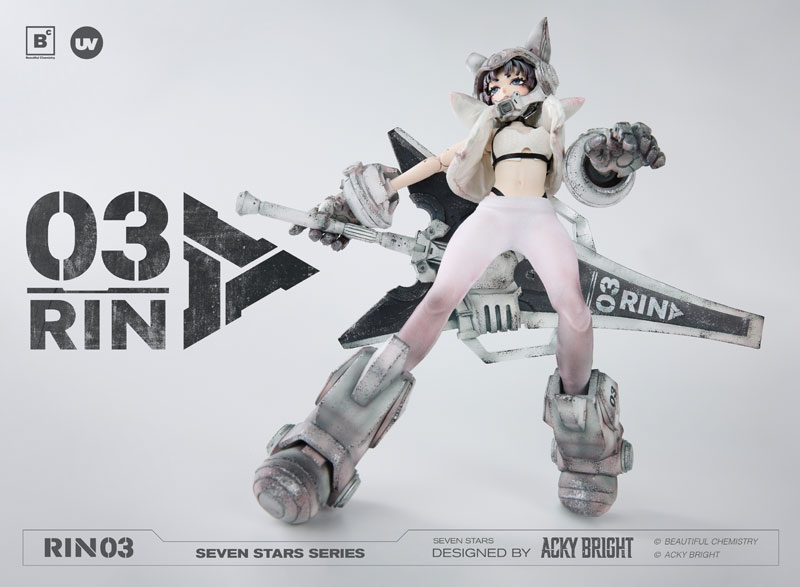 Beautiful Chemistry x Acky Bright Seven Stars Series No.03 Rin 1/6 Complete Model Action Figure(Pre-order)