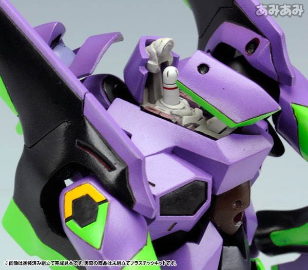 Evangelion: 2.0 You Can (Not) Advance 1/400 General-Purpose Humanoid Battle Weapon Android EVA-01 Test Type Plastic Model(In-Stock)
