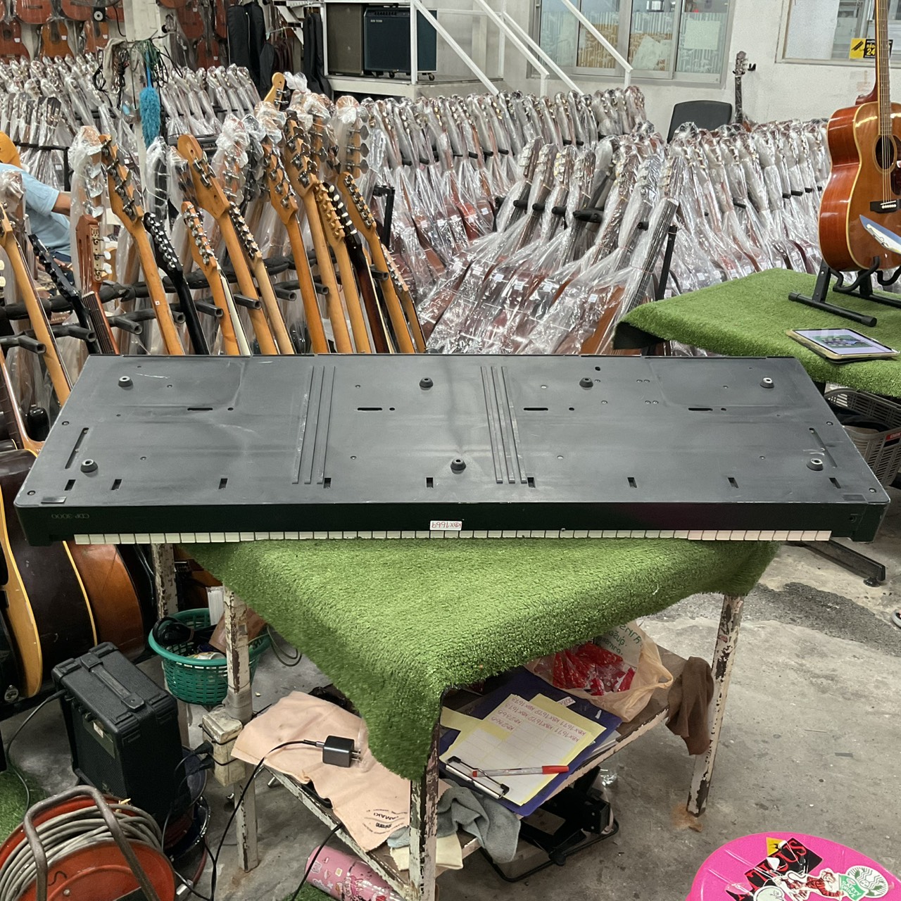 เปียโน CASIO : CDP-3000A สินค้าไม่พร้อมใช้งาน (ต้องซ่อม)