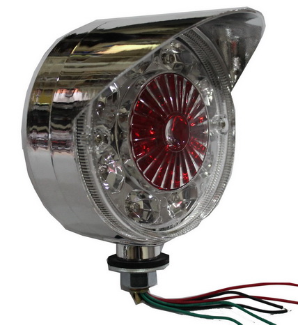 ไฟกิ๊กก๊อก LED ดวงใหญ่ หมวก 1 ข้าง