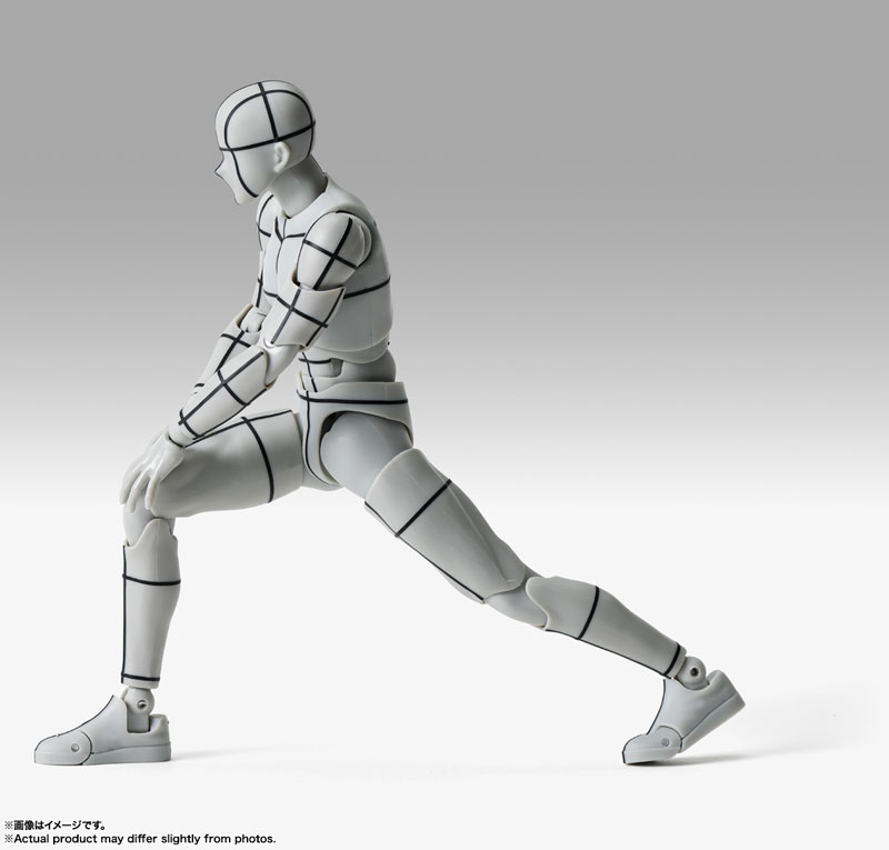 S.H.Figuarts Body-kun -Sports- Edition -Wire Frame- (Gray Color Ver.)(Pre-order)