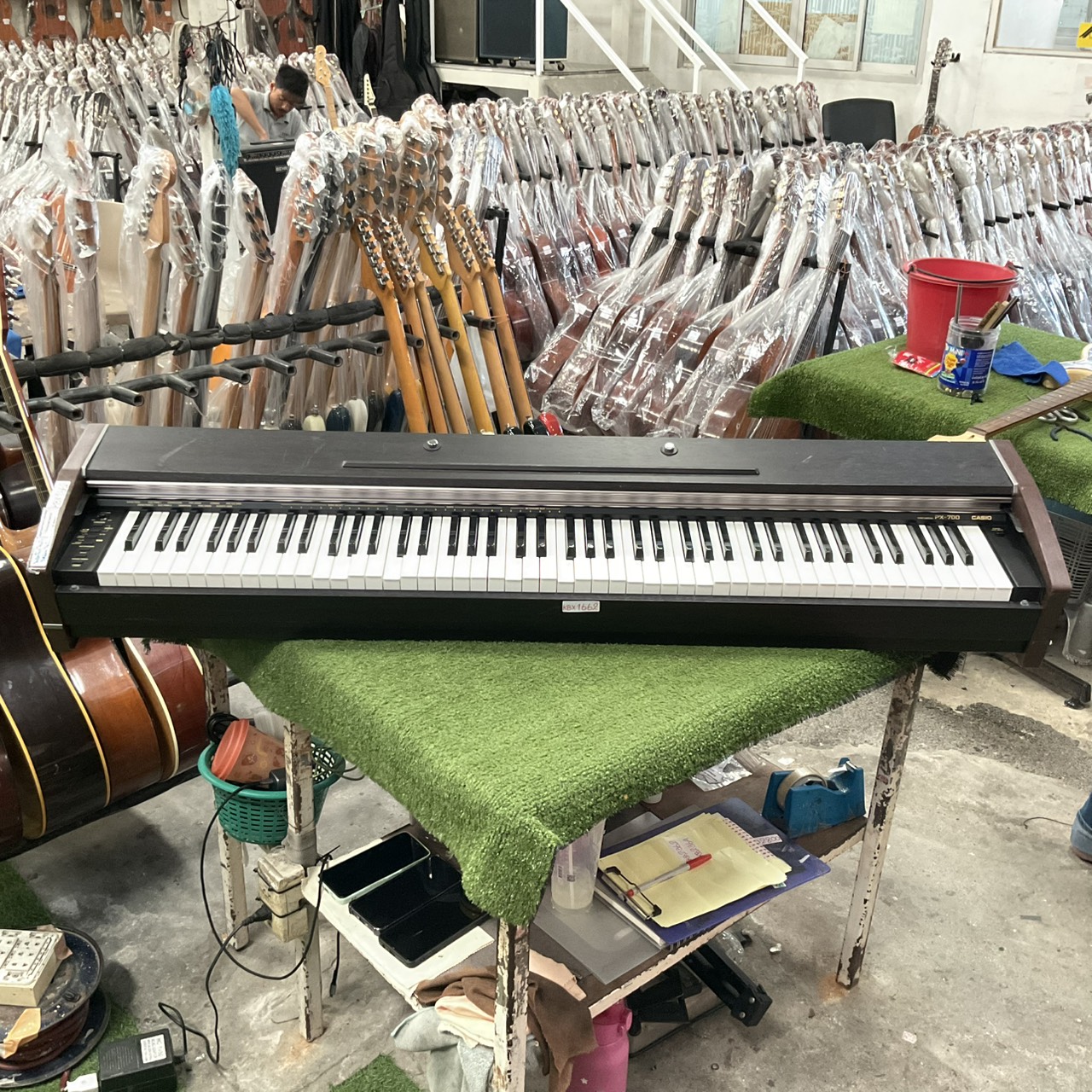 เปียโน CASIO : PX-700 สินค้าไม่พร้อมใช้งาน (ต้องซ่อม)