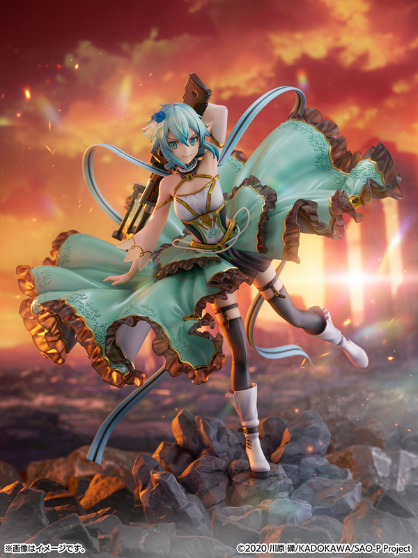 Sword Art Online Sinon -Crystal Dress Ver.- 1/7 Scale Figure(Pre-order)