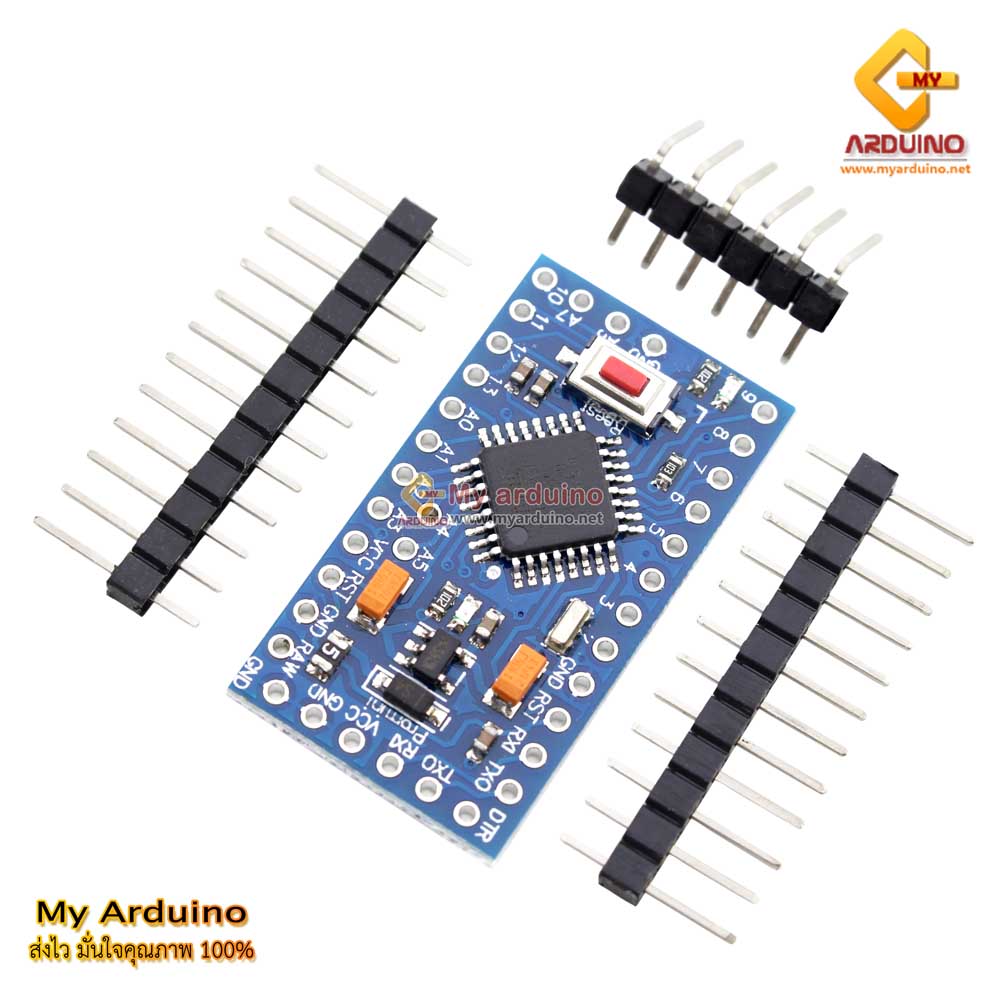 Arduino Pro Mini 328 - 5V/16MHz พร้อม Pin Header Arduino Pro mini - ขาย ...