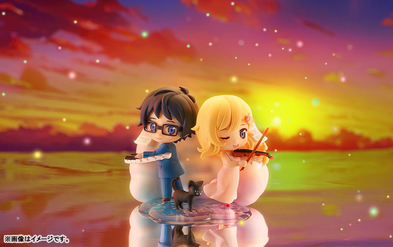 Qset+ Your Lie in April Kaori Miyazono & Kosei Arima Complete Figure(Pre-order)