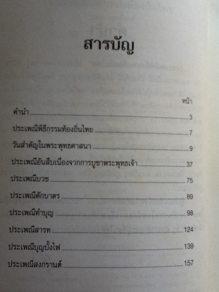 ประเพณี พิธีกรรมท้องถิ่นไทย