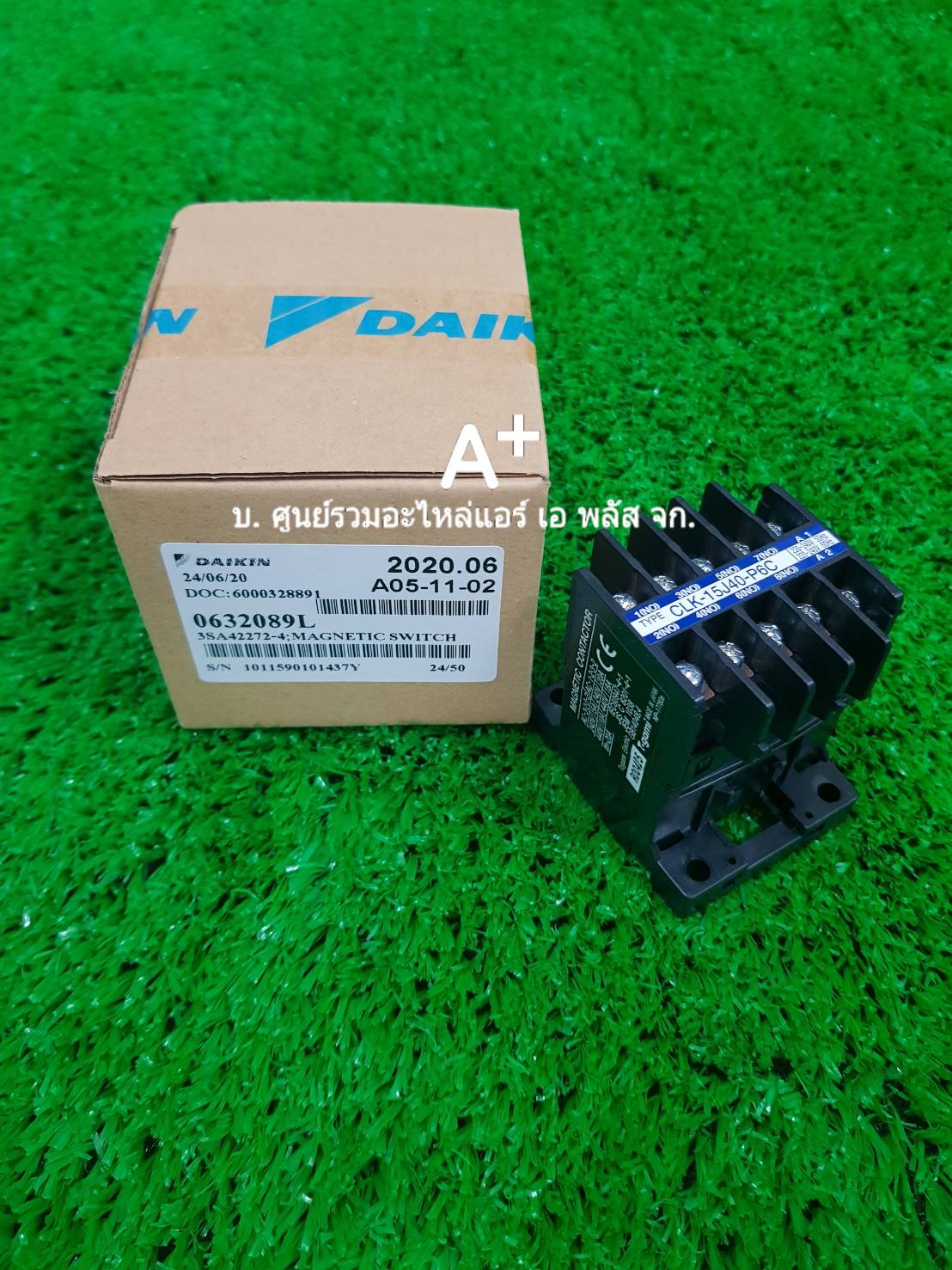 แม็กเนติกไดกิ้น CLK-15J40-P6C P/N 0632089L (063208J) ส่งฟรี