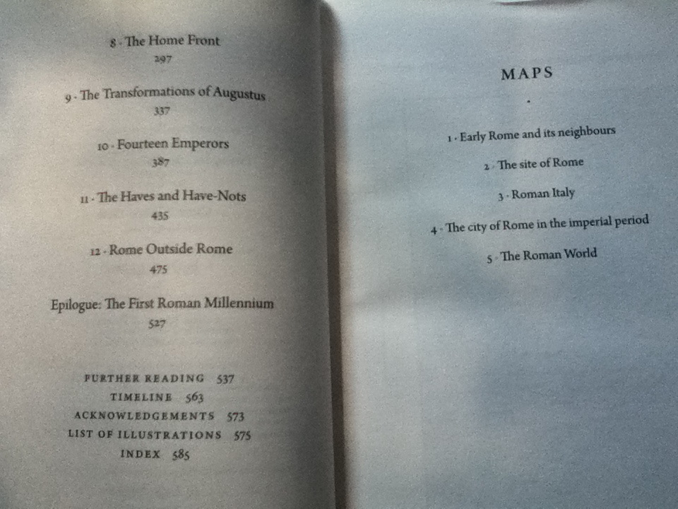 SPQR A HISTORY OF ANCIENT ROME by MARY BEARD, Published by Profile Books, 2015, Paperback, 606 Pages