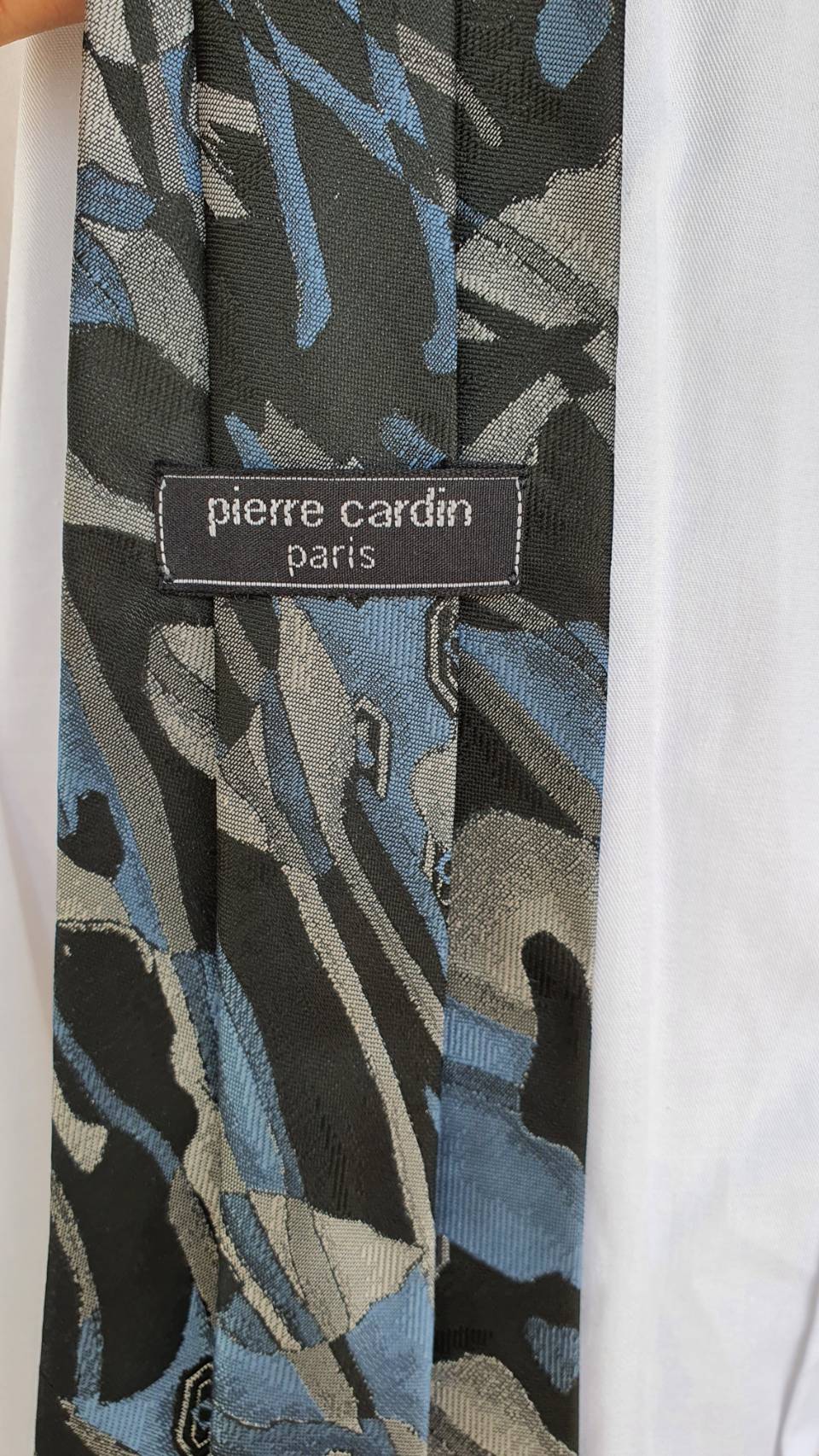 Tie0006 เนทไท มือสอง แบรนด์ pierre cardin 8.5*140 cm.