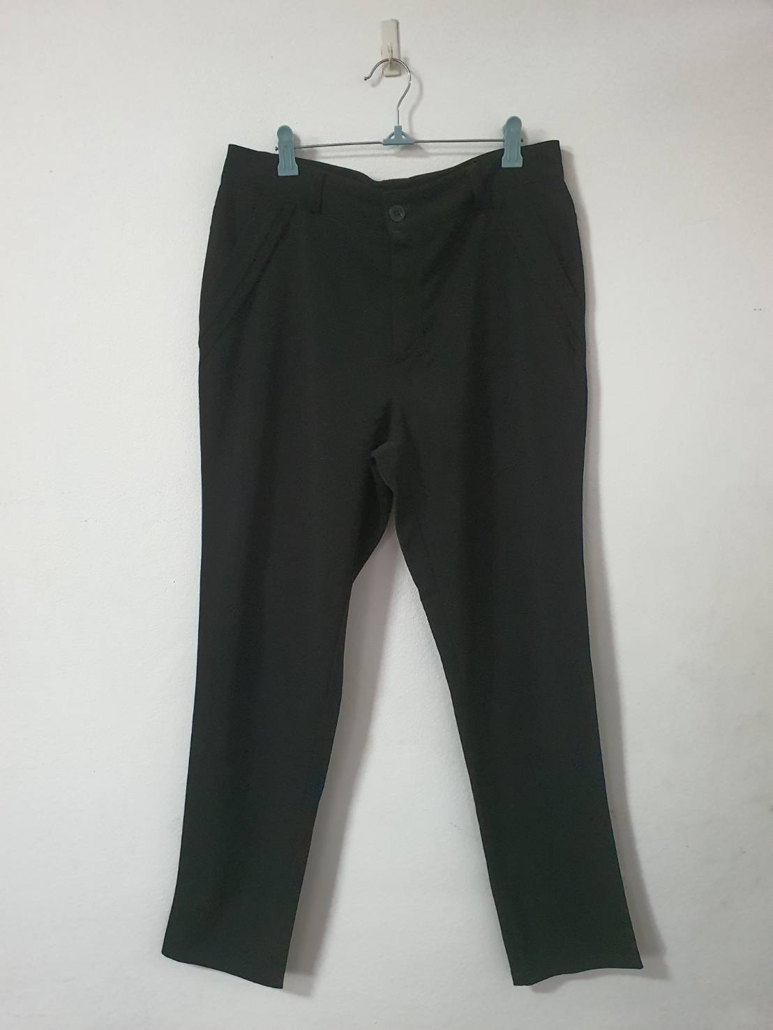FF06360 กางเกงผ้ามือสอง สีดำ แบรนด์ F&F อก 32 นิ้ว