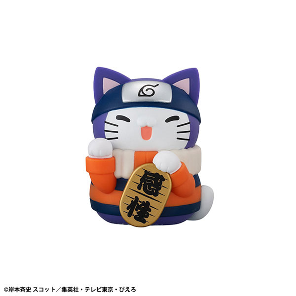 MEGA CAT PROJECT NARUTO Nyaruto! Colorful Maneki Neko FORTUNE 6Pack BOX(Pre-order)