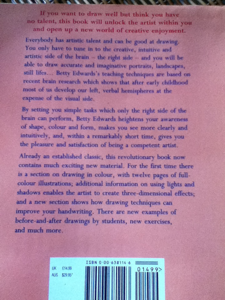 Drawing on the Right Side of the Brain/ Betty Edwards