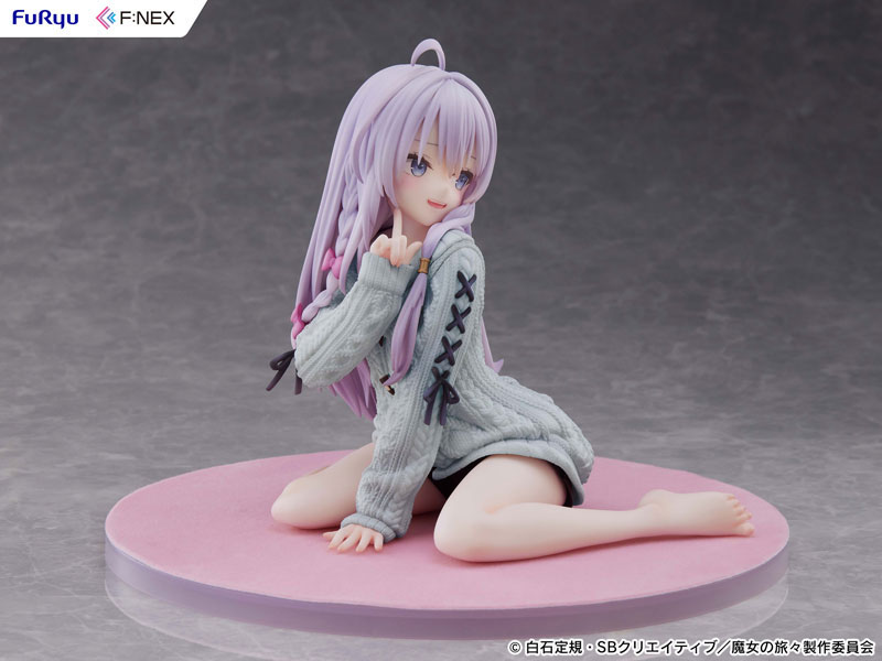 Wandering Witch: The Journey of Elaina Elaina knit ver. 1/7 Scale Figure Repaint BLUE(Pre-order)