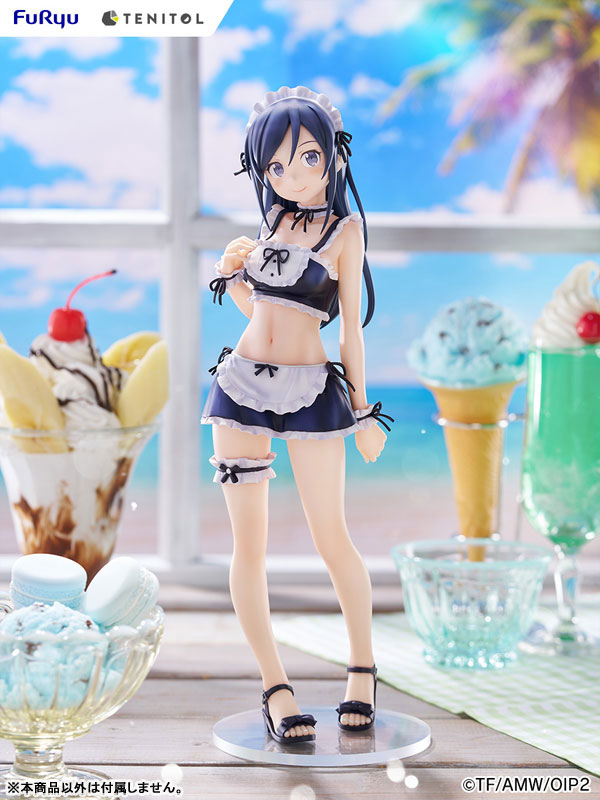 TENITOL TALL Oreimo 2 Ayase Aragaki Swimsuit Maid ver. Complete Figure(Pre-order)
