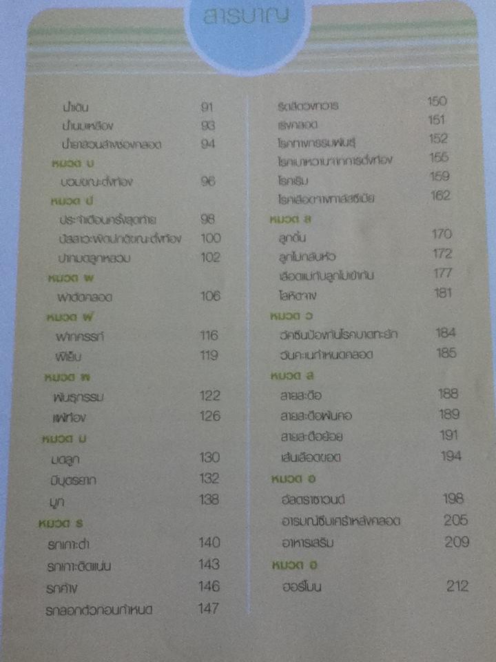 สารานุกรมแม่ตั้งครรภ์/ รศ.นพ.วิทยา ถิฐาพันธ์
