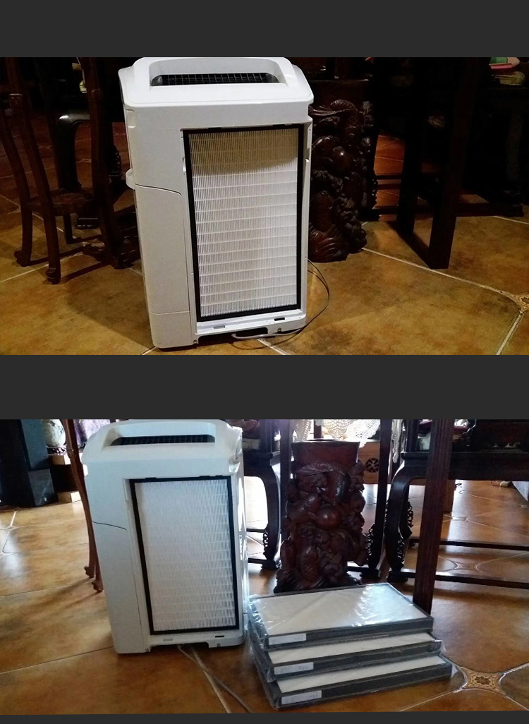 AFS0016 ไส้กรองอากาศ เฮป้าฟิลเตอร์ (HEPA Filter) ขนาด 400 x 300 x 30 มม. กรองฝุ่นขนาดเล็ก 2.5 ไมครอน (DIY และกรองสูงสุด 0.3 ไมครอน)