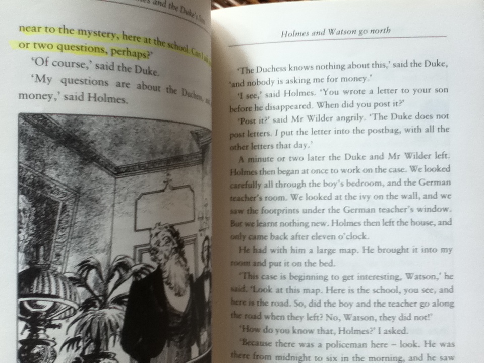 Sherlock Holmes and the Duke's Son/ Sir Arthur Conan Doyle (หนังสือแถม)