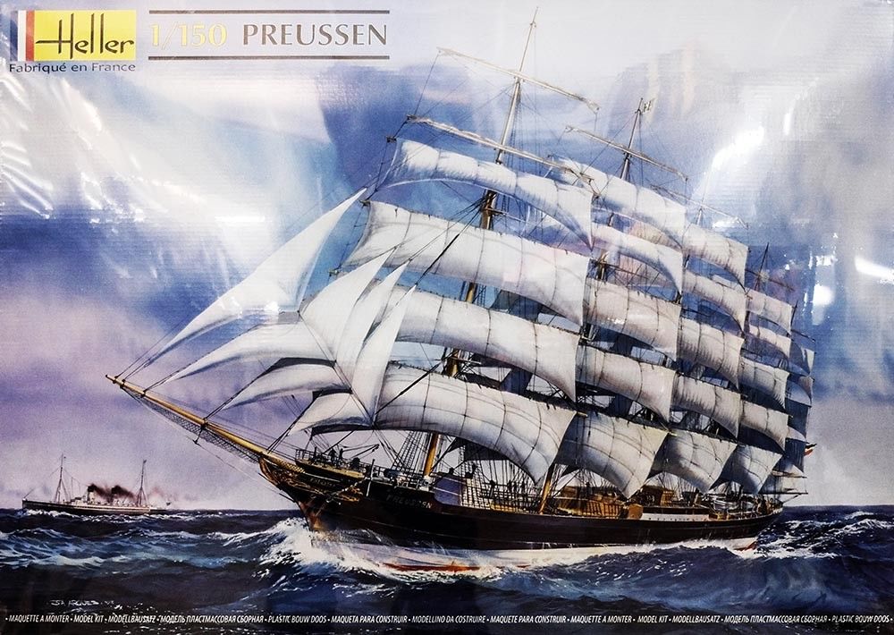 โมเดลเรือเดินสมุทร ขนาด 1/150 Heller HL80894 Prussia 1902 German sailor ship Prussia