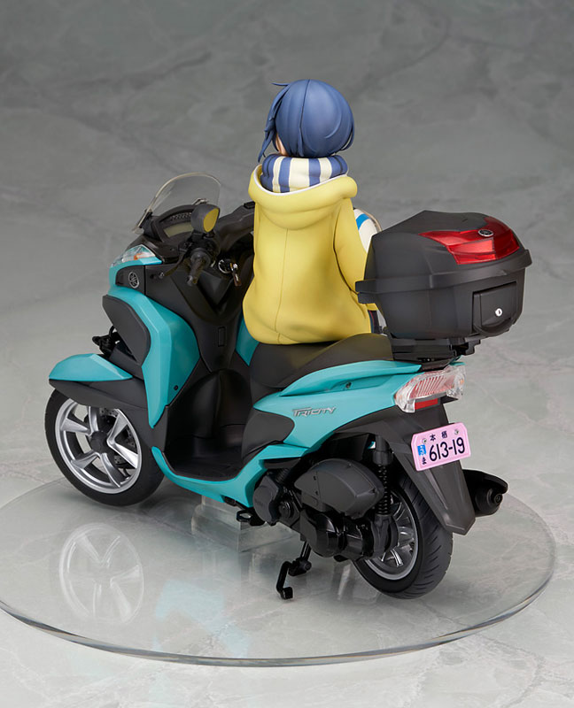 Yuru Camp Rin Shima with Three-wheeled Motorcycle 1/10 Complete Figure(Pre-order)