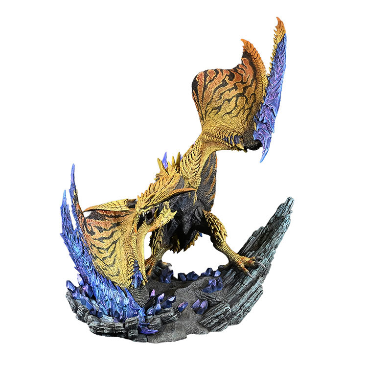 Capcom Figure Builder Creator's Model Monster Hunter Wilds Shining Thunder Wyvern Rey Dau Complete Figure(Pre-order)(Single Shipment)