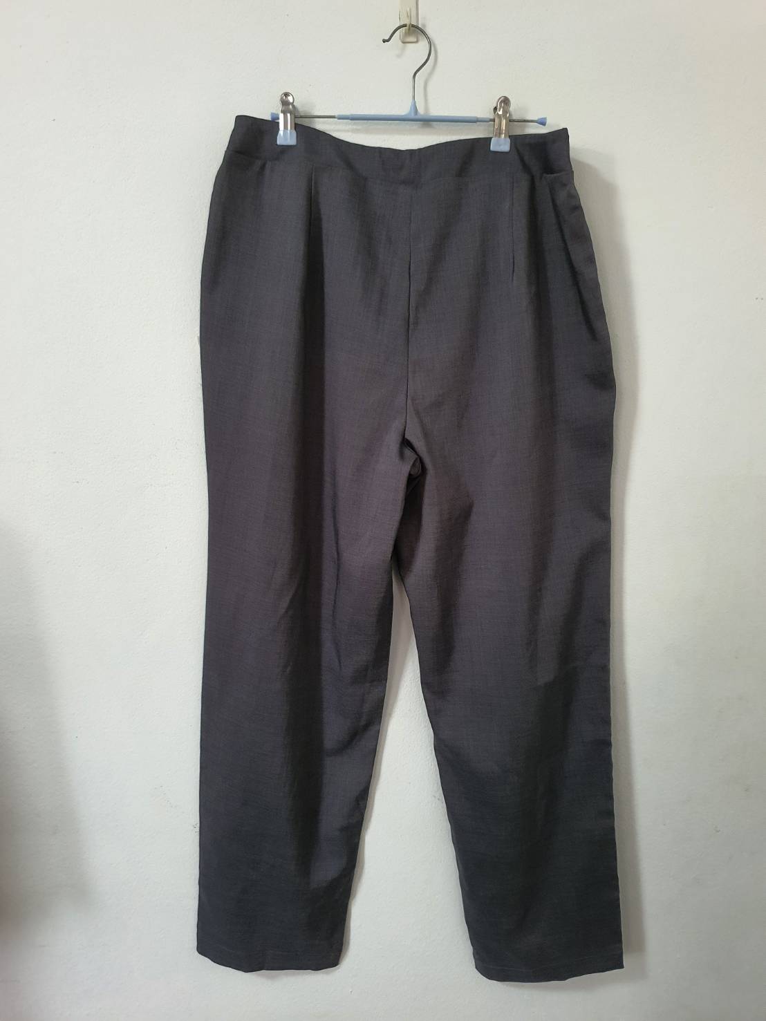 FF06401 กางเกงผ้า สีเทา ของใหม่ เอว 32 นิ้ว