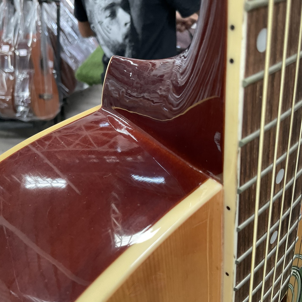 กีต้าร์โปร่ง HONEY BEE : F-15 N