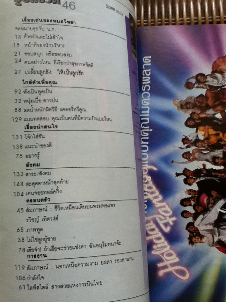 รู้จักชีวิต ฉบับที่46/ น.พ.วิทยา นาควัชระ