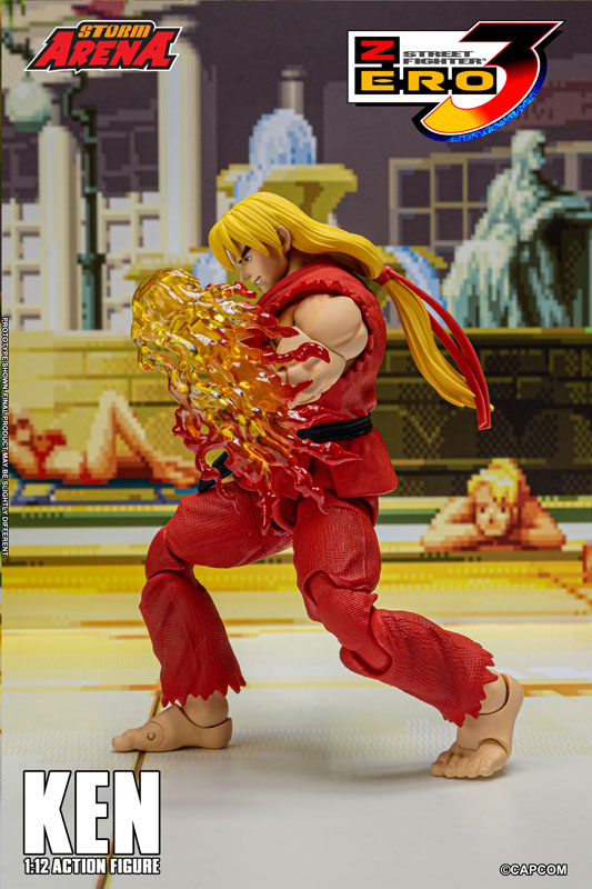 Street Fighter Alpha 3 1/12 Scale Action Figure Ken(Provisional Pre-order)