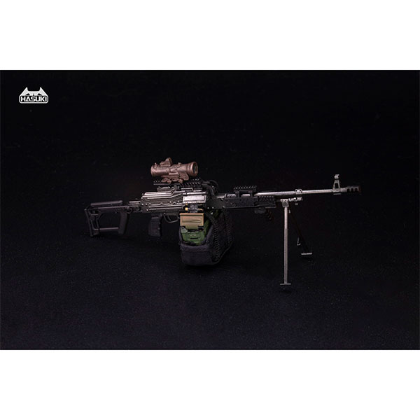 WM-05A Regular Machine Gun Set Metal Black 1/12 Action Figure Complete Model Option Part(Pre-order)