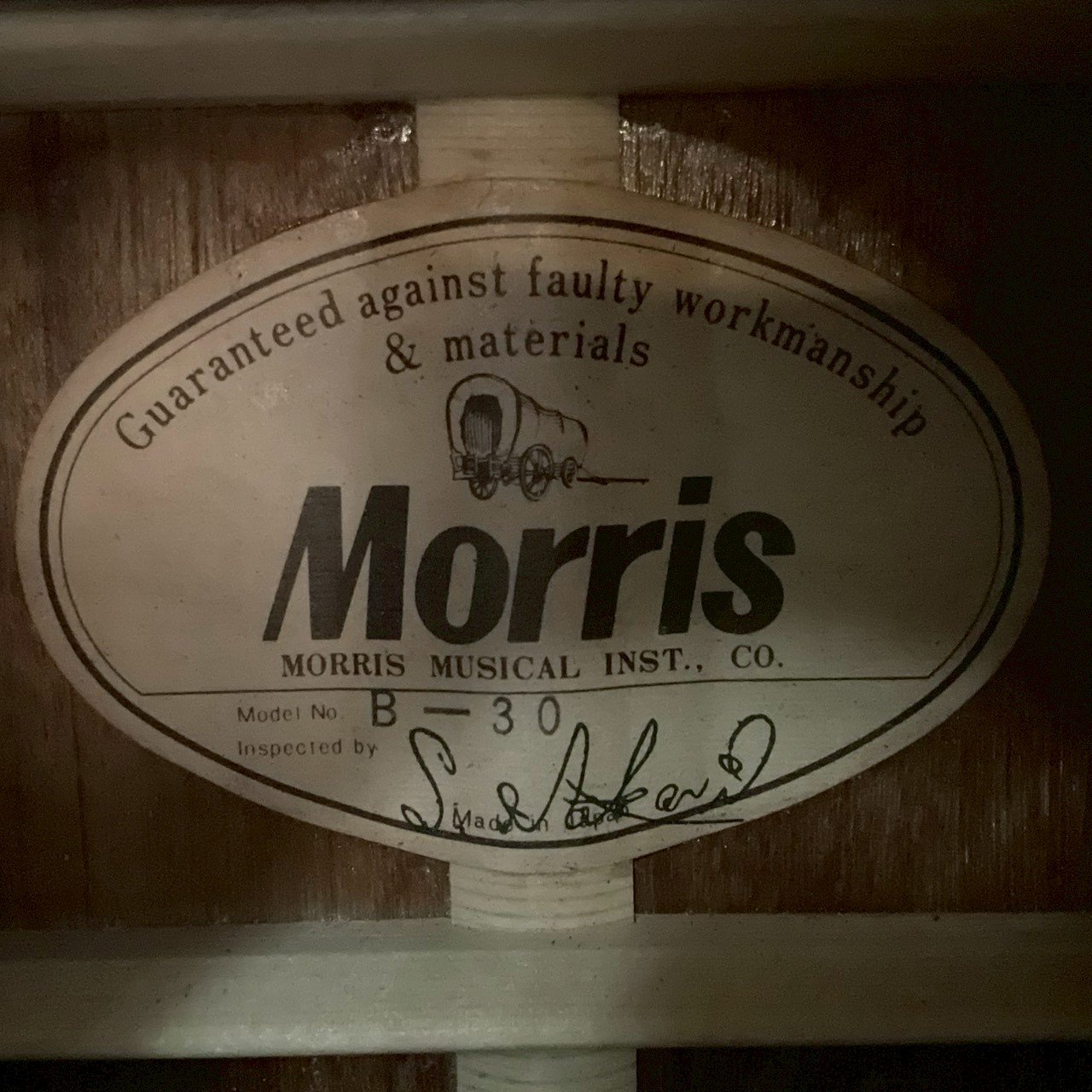 กีต้าร์โปร่ง Morris : B-30 - 12 สาย