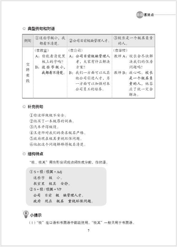 คู่มือการเรียนไวยากรณ์ภาษาจีน มาตรฐานระดับกลาง 国际中文教育中文水平等级标准·语法学习手册（中等）Chinese Proficiency Grading Standards for International Chinese Language Education· Grammar Learning Manual（Intermediate Level）