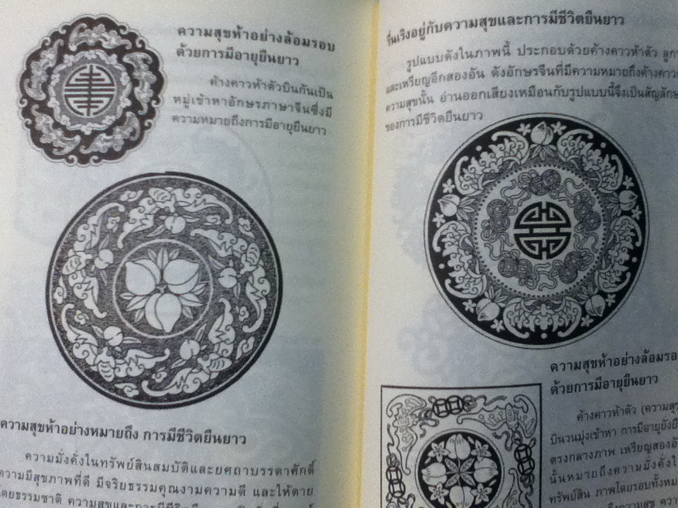 รูปแบบสิริมงคลจากสวรรค์ของประเทศจีน