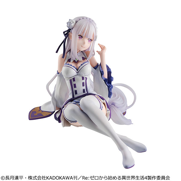 Melty Princess Re:ZERO -Starting Life in Another World- Palm-size Emilia Complete Figure(Pre-order)