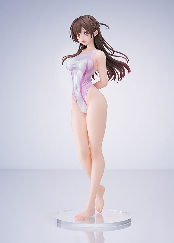 Rent-A-Girlfriend Chizuru Mizuhara Pink Line Competition Swimsuit Ver. 1/7 Complete Figure(Pre-order)