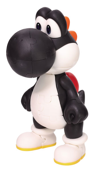 Super Mario KumuKumu Puzzle KM-129 Black Yoshi(Pre-order)