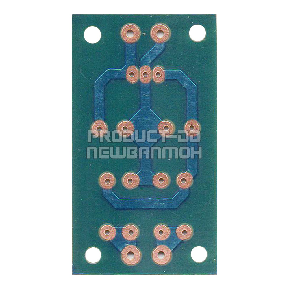 แผ่นปริ้นท์เปล่า DIY วงจรแปลงไฟ DC Regulator IC 7805-7824 ขนาด 3x5 ซม.