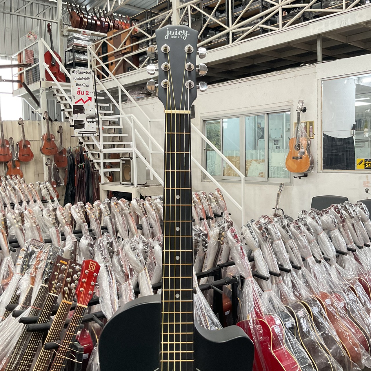 กีต้าร์โปร่ง Juicy : JCG-01S/BK