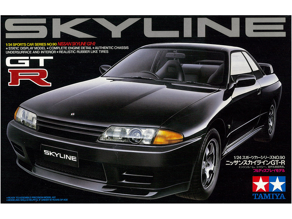 โมเดลรถจำลองทามิย่า ขนาด 1/24 TA24090 Nissan Skyline GT-R w/Engine