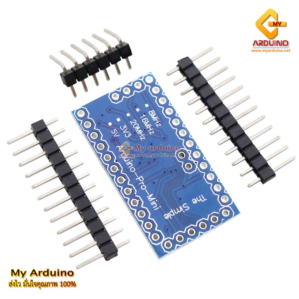 Arduino Pro Mini 328 - 5V/16MHz พร้อม Pin Header Arduino Pro mini - ขาย ...