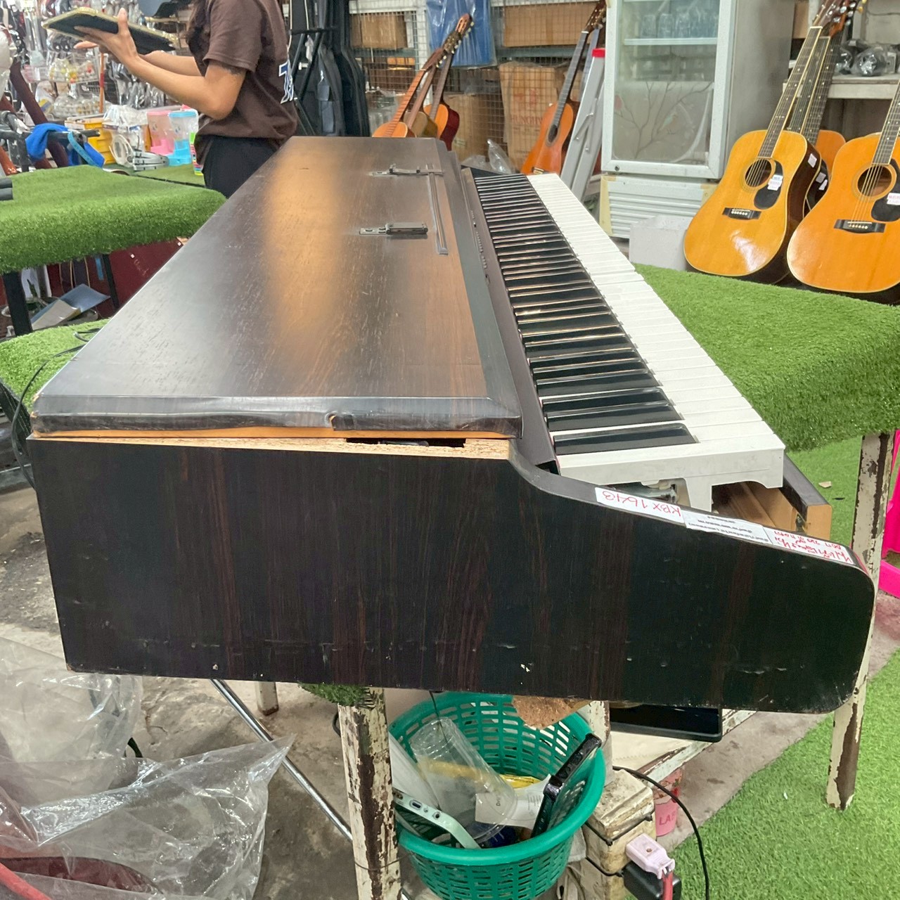 เปียโน COLUMBIA : EP-345 สินค้าไม่พร้อมใช้งาน (ต้องซ่อม)