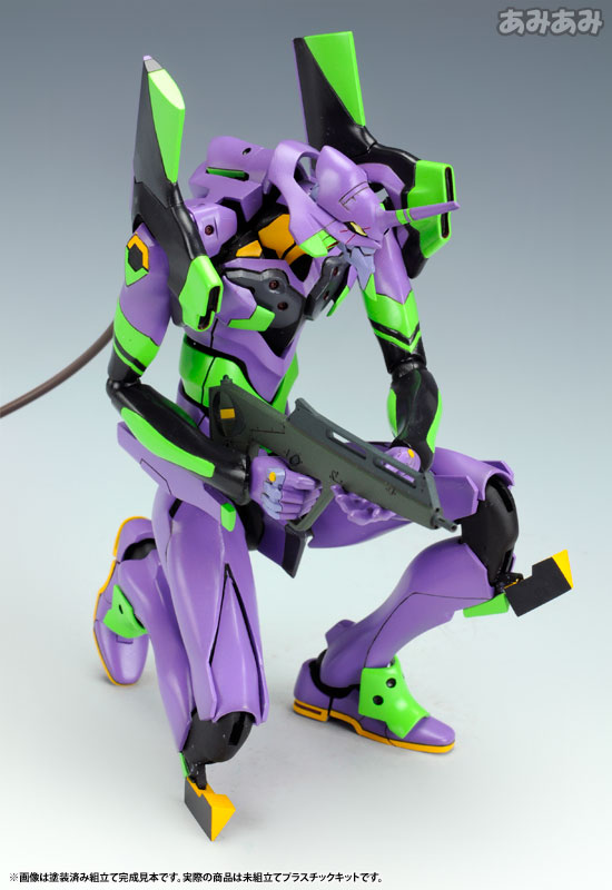 Evangelion: 2.0 You Can (Not) Advance 1/400 General-Purpose Humanoid Battle Weapon Android EVA-01 Test Type Plastic Model(In-Stock)