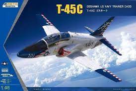 โมเดลเครื่องบินรบ Kinetic Model 1/48 KI-K48094 T-45C Goshawk US Navy Trainer CAGs TW-1 / TW-6