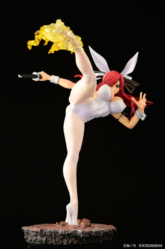 FAIRY TAIL Erza Scarlet High Kick ver. White Rabbit 1/6 Complete Figure(Pre-order)(Single Shipment)