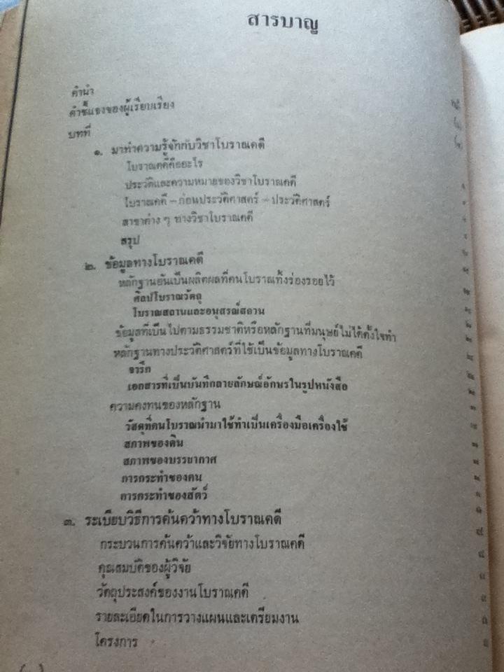 โบราณคดีเบื้องต้น/ นิคม มูสิกะคามะ: บรรณาธิการ
