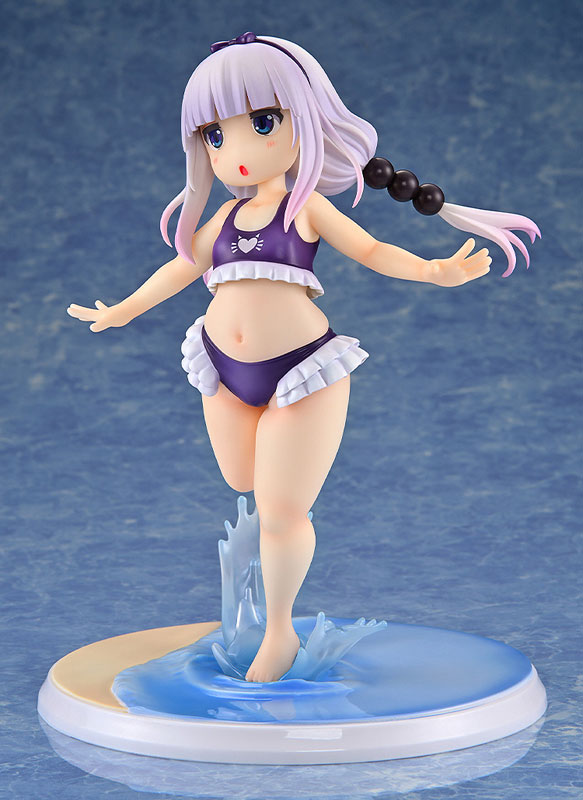Miss Kobayashi's Dragon Maid Kanna Kamui: Excited to Wear a Swimsuit at Home Ver. (Purple) 1/6 Complete Figure(Pre-order)