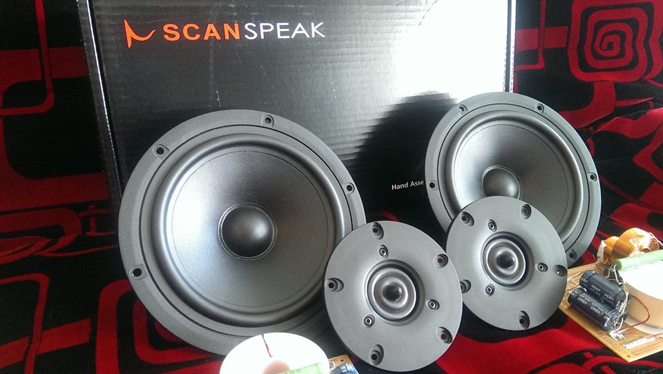 ScanSpeak Kits 6.5" Discovery 2 Ways. พร้อมวงจร Crossover Network และ Cabinet Dimension