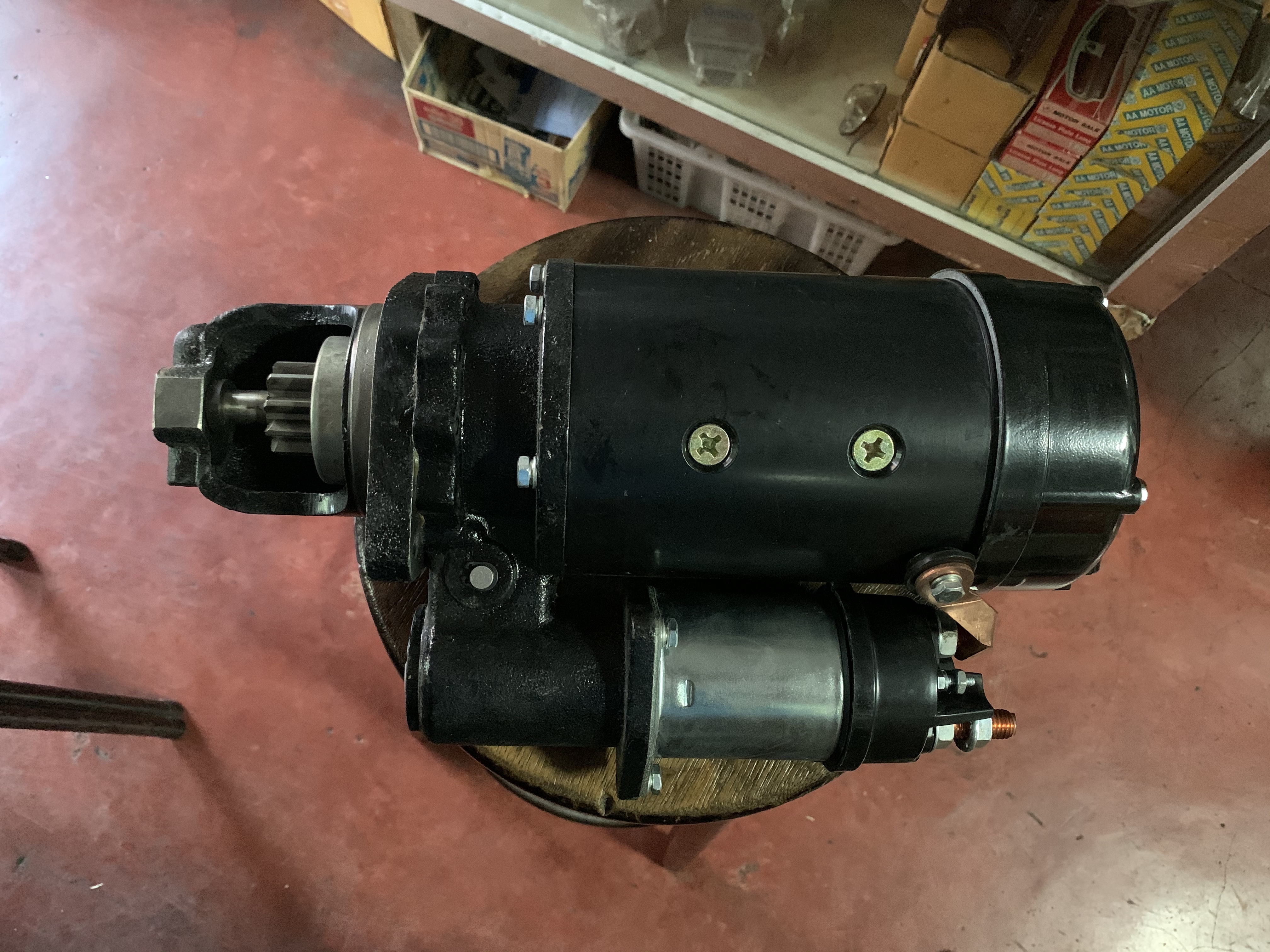 ไดสตาร์ท CATERPILLAR 910 37MT 12V 10 ฟัน เฟือง 40 mm