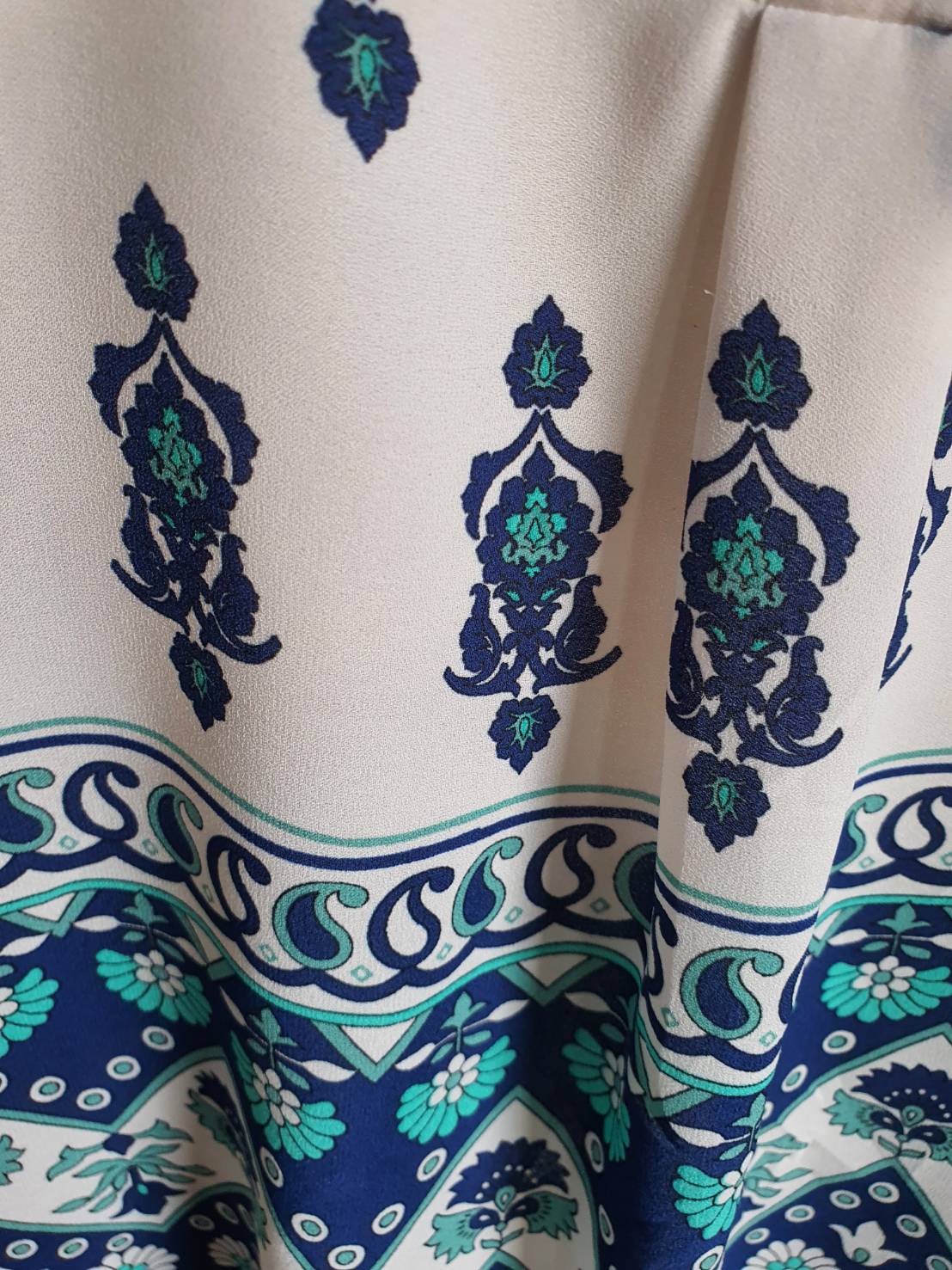 FF05322 เสื้อผ้ามือสอง ชีฟอง แบรนดื alice blue อก 36 นิ้ว
