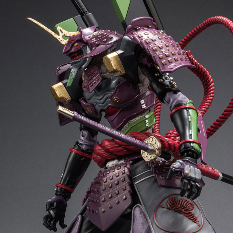 RIOBOT Evangelion x Takashi Okazaki Regular Multipurpose Humanoid Battle Weapon Musha Unit-01(Pre-order)